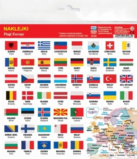 Naklejki Flagi Europy