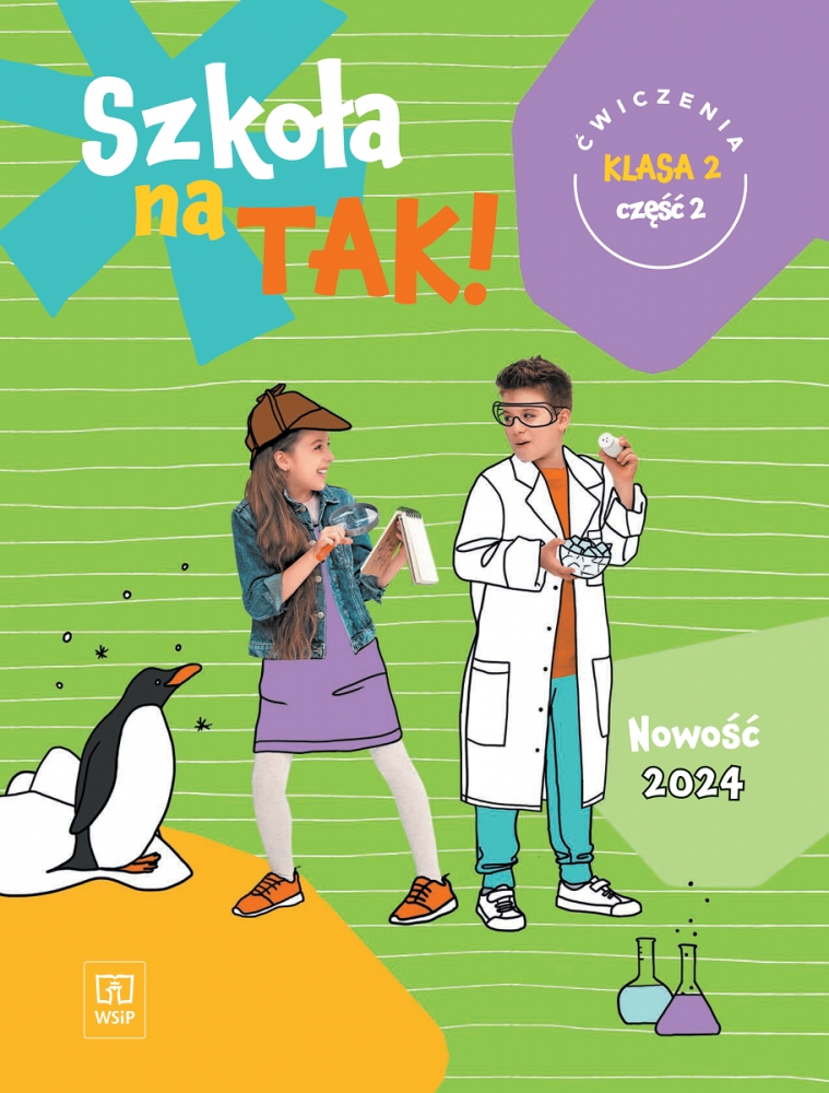 <img src='https://webimage.pl/pics/862/6/d9788302216862.png' style='height:440px' /> Szkoła na TAK! Karty ćwiczeń. Klasa 2. Część 2