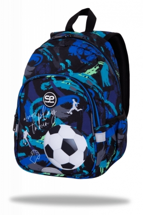 Coolpack, Plecak dziecięcy Toby - Football Navy (F049967)