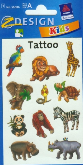 Tatuaże Safari - 56686