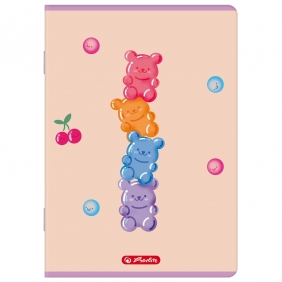 Zeszyt Herlitz Standard Jelly A5/32k linia podwójna kolorowa, 1 szt