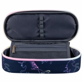 Piórnik saszetka usztywniona z wewnętrzną klapką PC1 - Dream Unicorn