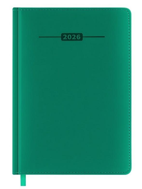 <img src='https://webimage.pl/pics/862/9/d5905339459862.jpg' style='height:440px' /> Kalendarz książkowy 2026 A5 zielony EASY