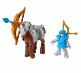 Imaginext Zamek Szlachetny łucznik na koniu