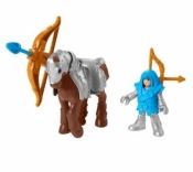 Imaginext Zamek Szlachetny łucznik na koniu