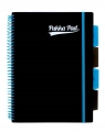 Project Book Black B5/200K kratka niebieski (3szt)