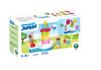 <img src='https://webimage.pl/pics/863/0/d4008789720863.jpg' style='height:440px' /> Playmobil JUNIOR: Tort urodzinowy 72086
