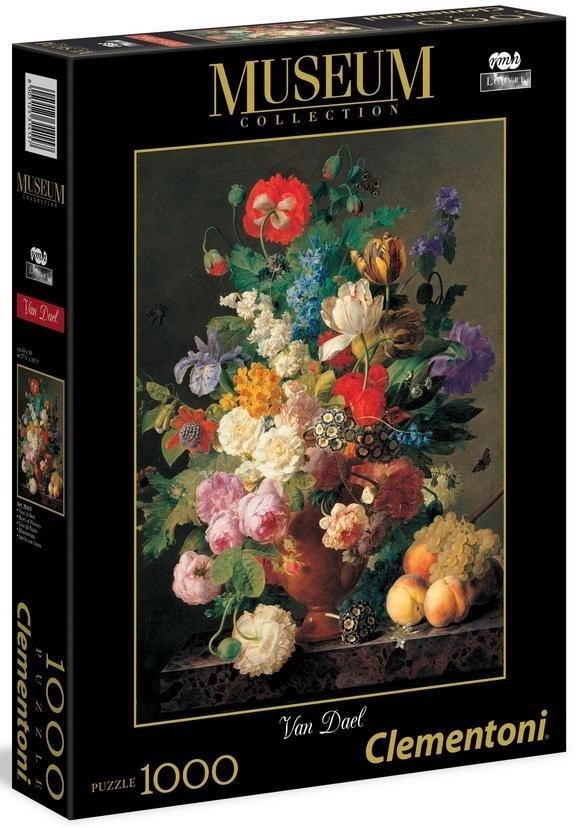 <img src='https://webimage.pl/pics/863/0/d8005125370863.jpg' style='height:440px' /> Puzzle 1000 Museum Van Dael - Vaso di fiori
