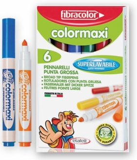 Mazaki Fibrakolor color maxi 6 kolorów