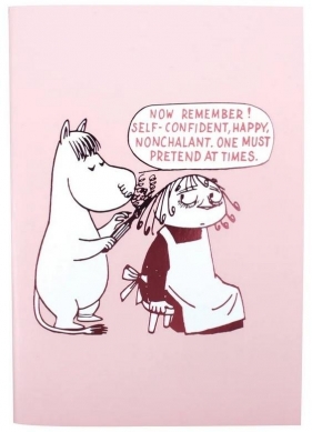 Muminki Notatnik A6 linia Migotka