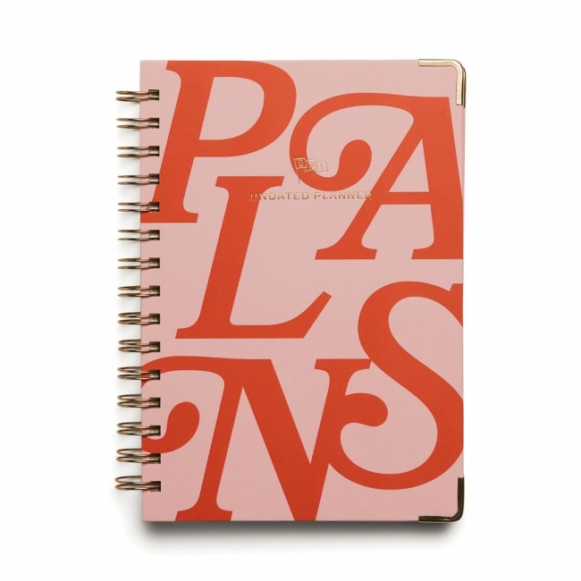 Undated 13 Mo Perpetual Planner - Plans