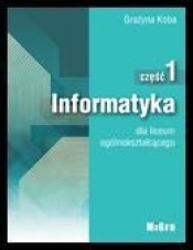 Informatyka cz. 1 LO G.Koba MIGRA - Grażyna Koba