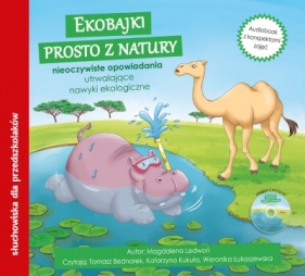 Ekobajki prosto z natury. Audiobook CD + konspekty - Magdalena Ledwoń