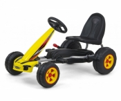 Gokart na pedały Viper Yellow (25863)