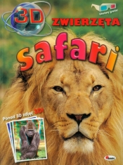 3D Zwierzęta Safari + okulary