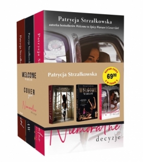 Pakiet: Welcome to spicy Warsaw / Cover Girl / Niemoralne decyzje - Strzałkowska Patrycja