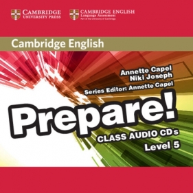 Cambridge English Prepare! 5 Class Audio 2CD - Capel Annette, Joseph Niki