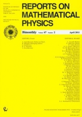 Reports on Mathematical Physics 67/2