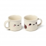 Filiżanki porcelanowe do espresso Foodiemals 2szt