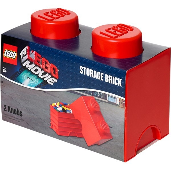 LEGO Pojemnik 2 Movie Czerwony