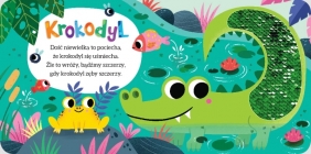 Zwierzęta w dżungli. Książeczka z cekinami