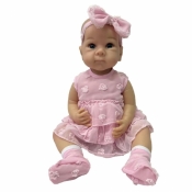 Realistyczna lalka bobas – dziewczynka, 54 cm (128863)