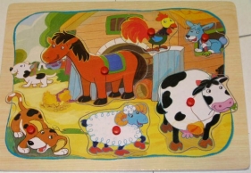 BRIMAREX Ukł. Drewniana Farma z pinezkam (1541864)