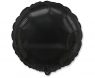 Balon foliowy Okrągły czarny 45cm