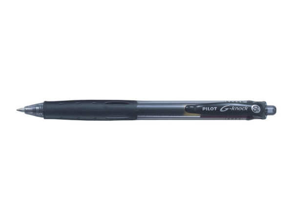 Długopis żelowy Pilot G-Knock Begreen czarny (LGK-10EF-B-BG)