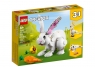 LEGO Creator: Biały królik (31133)Wiek: 8+