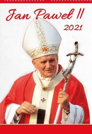 Kalendarz 2021 Ścienny Jan Paweł II
