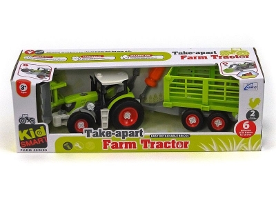 Traktor Adar do skręcania z przyczepą i akcesoriami (487864)