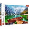  Puzzle 500 elementów Jezioro Braies Włochy (37486)od 10 lat