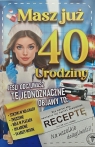 Karnet urodziny 40