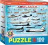 Puzzle 100 Smartkids Airplanes 6100-0086 7+