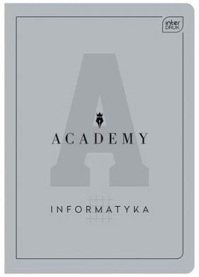 Zeszyt A5/60K kratka Inforrmatyka Academy (10szt)