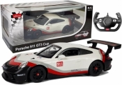 Auto R/C Porsche 911 GT3 CUP Rastar 1:14 białe