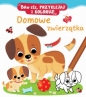 Domowe zwierzątka. Baw się, przyklejaj i koloruj! - Federica Iossa, Nathalie Belineau, Nathalie Belineau