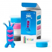 Hey Clay: masa plastyczna - obcy Trio (HCLMA004PCS)