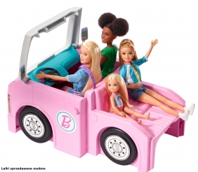 Barbie: Kamper 3w1 z akcesoriami (GHL93)
