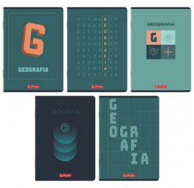 Zeszyt Herliz A5/60k kartka - Geografia, 1 szt