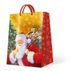 Torba Smiling Santa Claus drukowana big