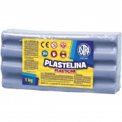 Plastelina Astra, 1 kg - błękitna (303111014)