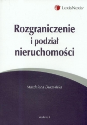 Rozgraniczenie i podział nieruchomości - Durzyńska Magdalena