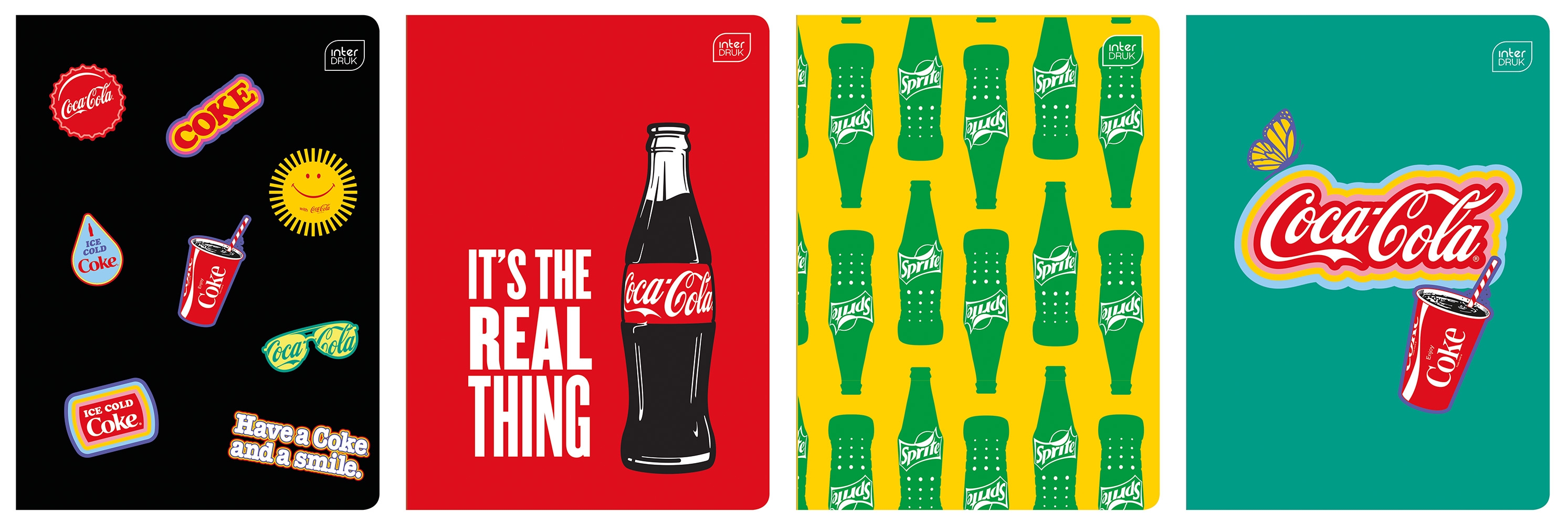 Zeszyt A5/32k 70g Mat+UV Coca Cola linia, 1 szt