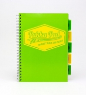 Kołozeszyt A4 Pukka Pad Project Book Neon 200 stron zielony (7079-NEO(SQ))