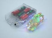 Łańcuch świetlny LED kolorowy 10m