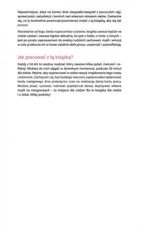 24 dni autoterapii. Co zrobić, by odzyskać równowagę - Patrycja Bujarska