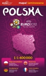 Polska 1:1 400 000 Euro 2012 mapa samochodowa