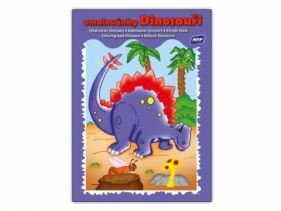 Kolorowanka A4 Dinozaury